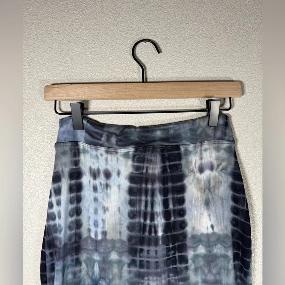 NWT Sundry Evereve Siene Tie Dye Midi Skirt Sunset Navy size Small R25 - Picture 5 of 11